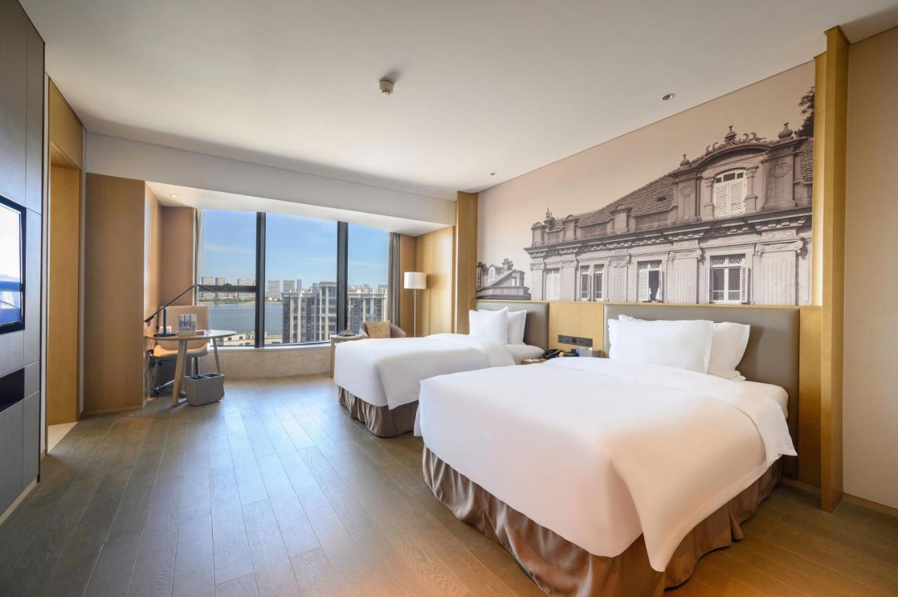 WYNDHAM GRAND Plaza Royale Yuzhou Xiamen Otel Dış mekan fotoğraf