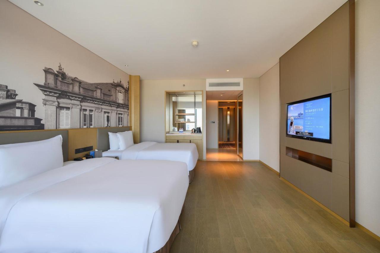 WYNDHAM GRAND Plaza Royale Yuzhou Xiamen Otel Dış mekan fotoğraf